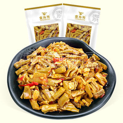 ·食为先酸豆角 休闲食品 