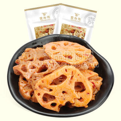 ·食为先藕片 休闲食品 