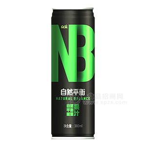 众果 NB自然平衡运动能量饮料380mL
