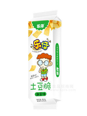 乐仔海苔味土豆脆42g  小零食 小食品
