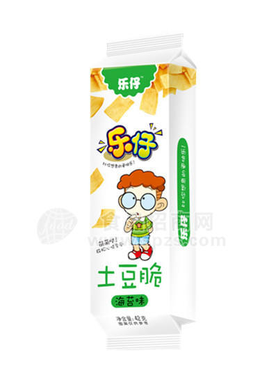 乐仔海苔味土豆脆42g  小零食 小食品