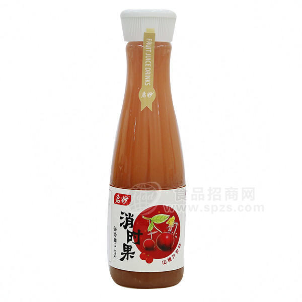 ·启妙 消时果 山楂汁饮品 1.25L 