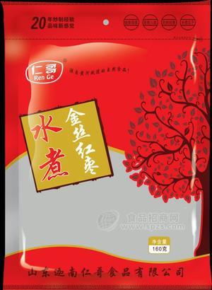 仁哥 水煮金絲紅棗160g