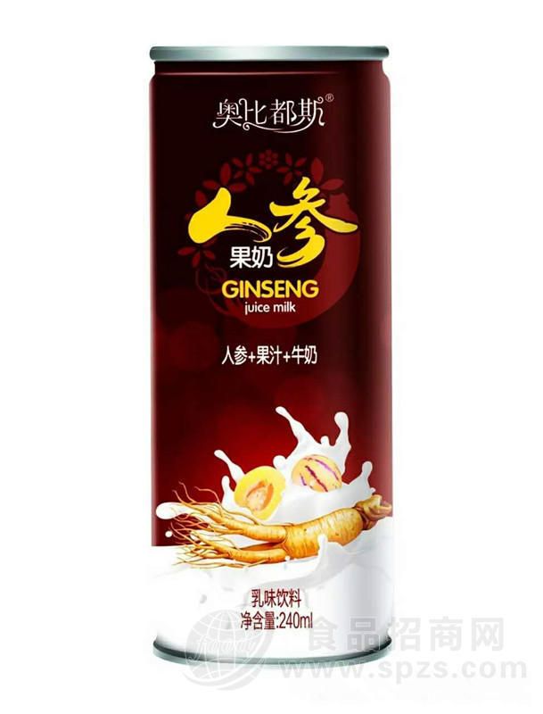 人参果奶 乳味饮料240ml