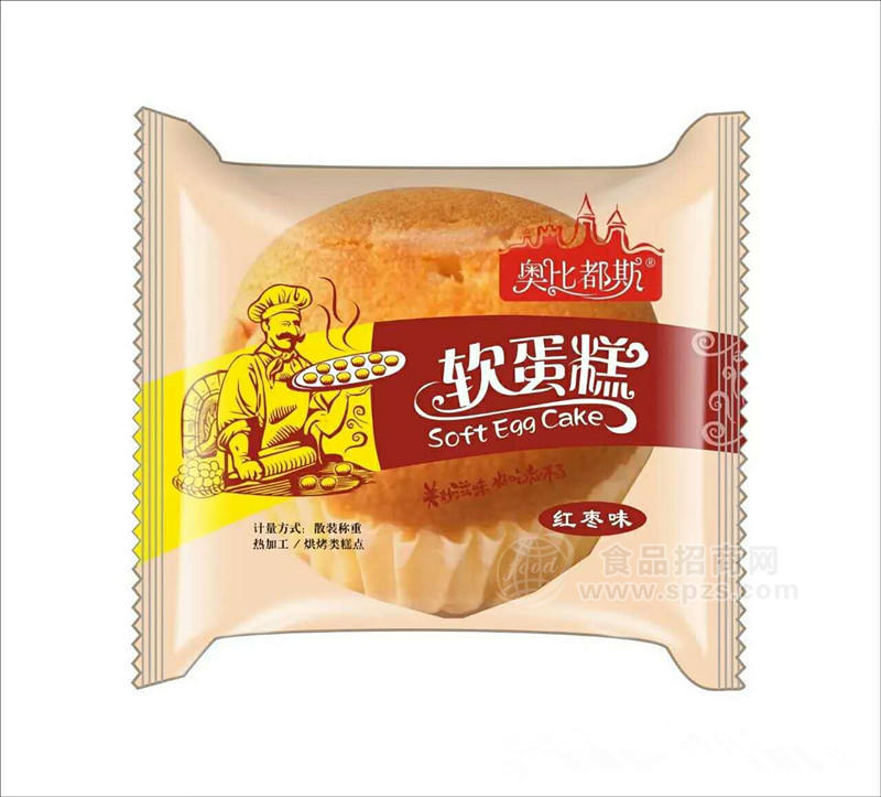 奧比都斯紅棗味軟蛋糕 散裝糕點