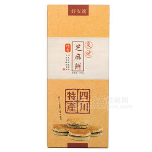 好安逸  炭燒桔香芝麻餅休閑食品180g