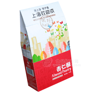 上海欢迎侬   杏仁酥 糕点类 休闲食品145g