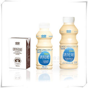 今貝味輕松乳酸菌飲料200ml、250ml、355ml