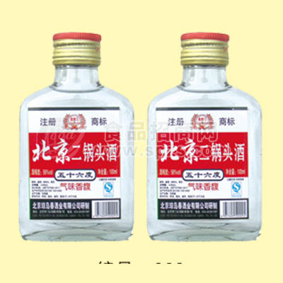 ·德胜门  北京二锅头白酒  100mL 
