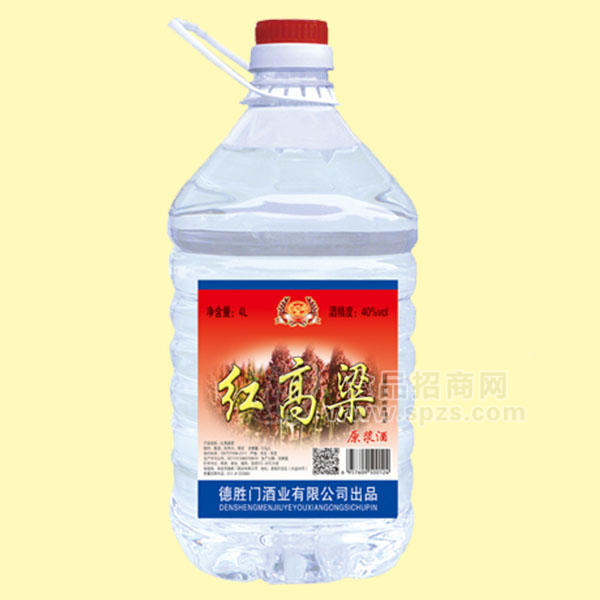 ·红高粱  原浆白酒 4L 