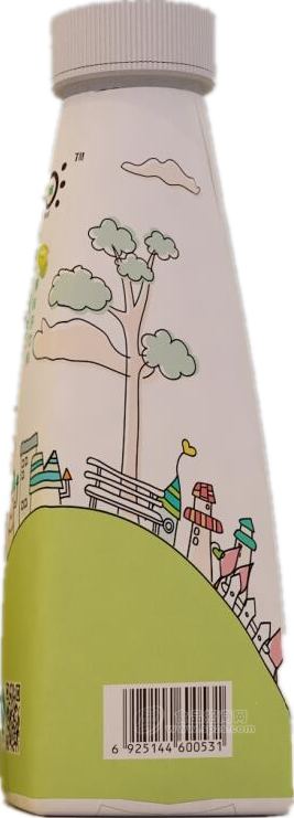 呵呵柚子绿茶果味饮料480ml