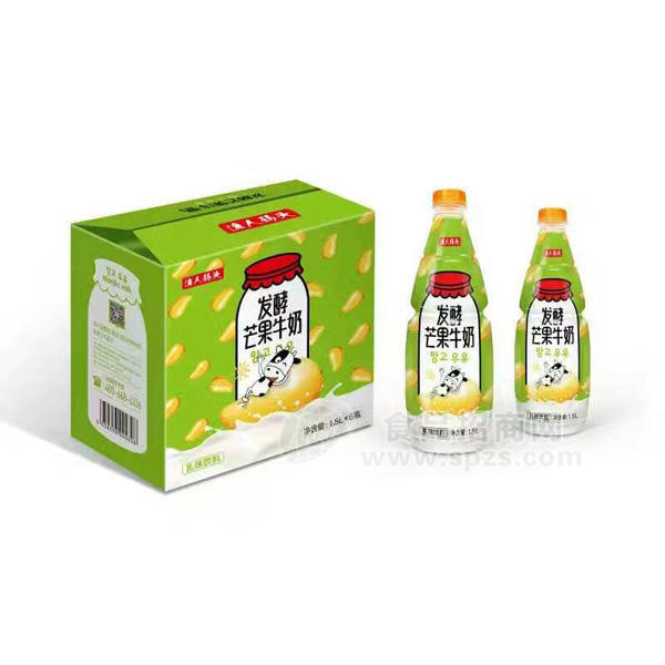 漁人碼頭發(fā)酵芒果牛奶 乳飲料1.5Lx6瓶