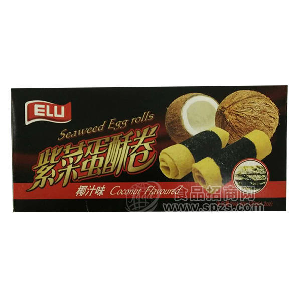 紫菜蛋花酥 椰子味箱裝