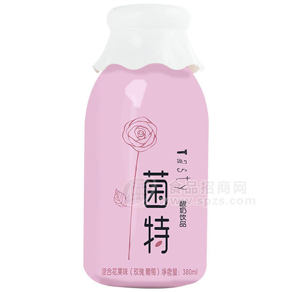 菌特益生菌酸奶飲品玫瑰葡萄380ml