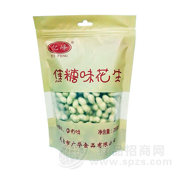 亿峰 焦糖味花生 200g