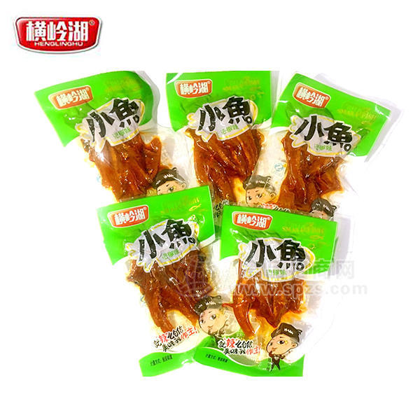 横岭湖  泡椒味小鱼休闲食品