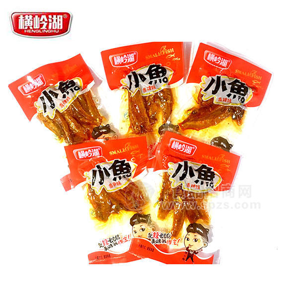 横岭湖  香辣味小鱼休闲食品