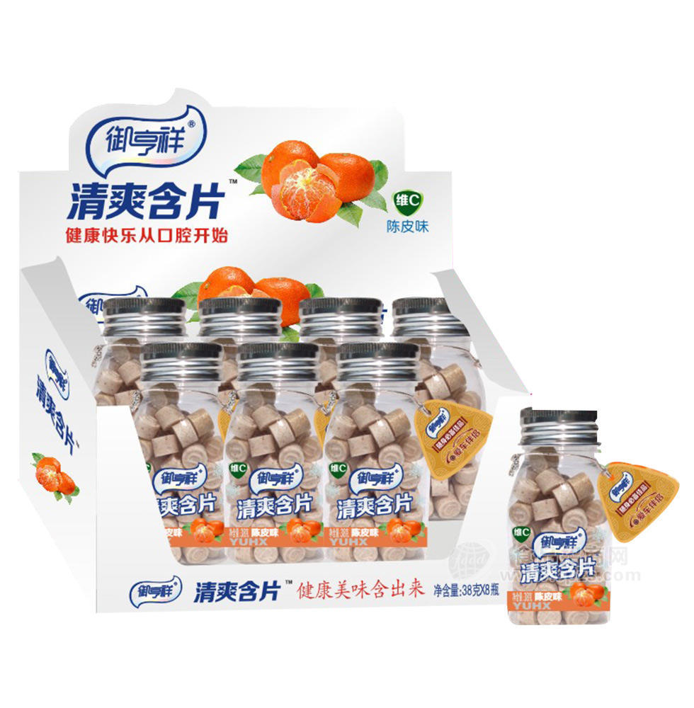 ·清爽含片维C陈皮味38g 