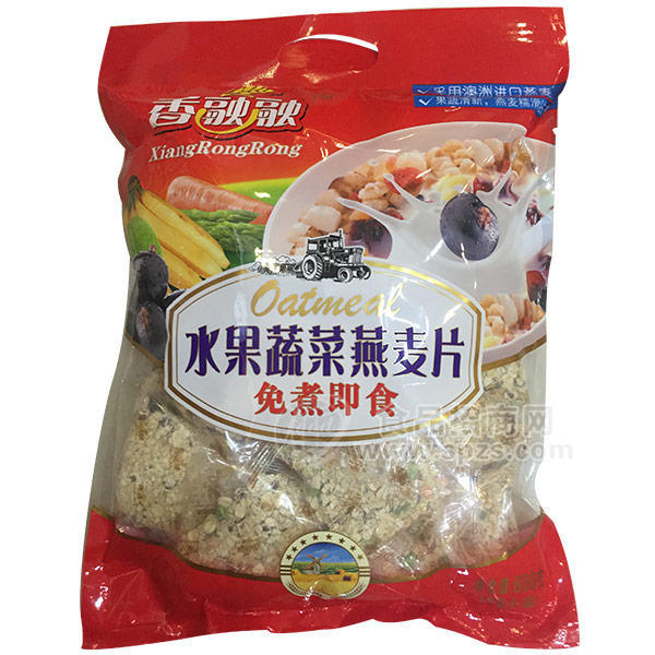 ·百顺香融融水果蔬菜燕麦片燕麦片 免煮即食 