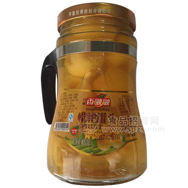 ·枇杷罐头680g水果罐头 