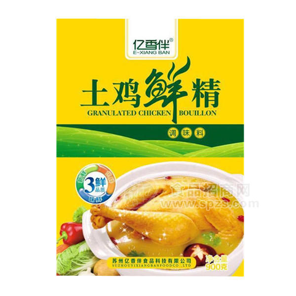 ·亿香伴土鸡鲜鸡精900g 