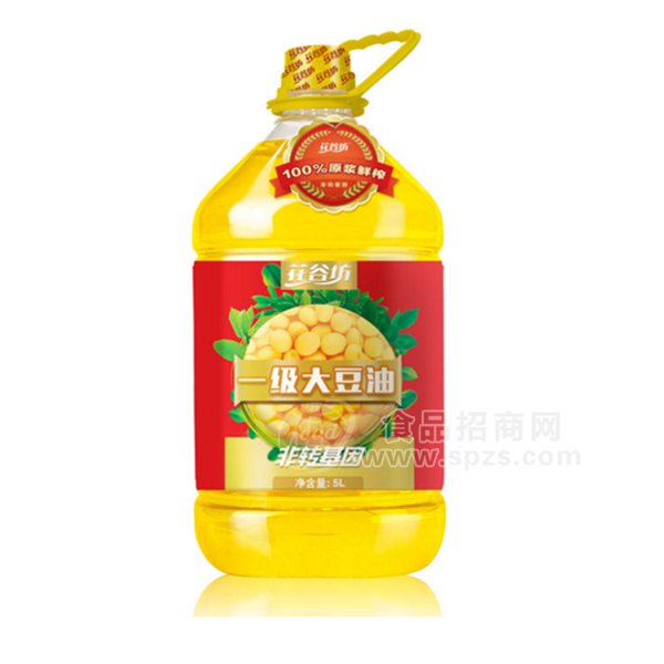 ·花谷坊一级大豆油   食用油 