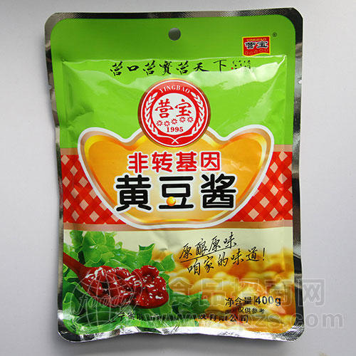营宝黄豆酱400g/袋诚招代理加盟招商