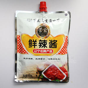 营宝鲜辣酱450g/袋诚招代理加盟招商