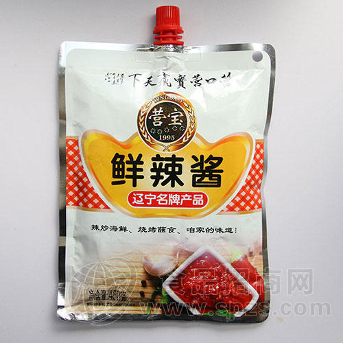 营宝鲜辣酱450g/袋诚招代理加盟招商