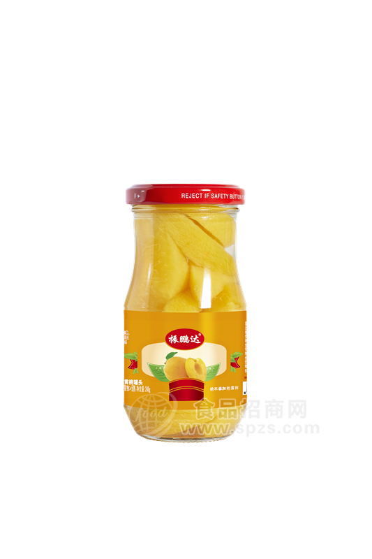 振鵬達黃桃罐頭248g