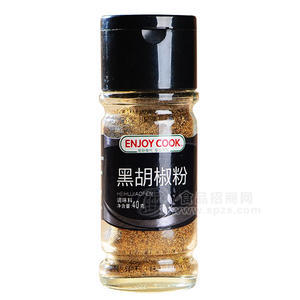 黑胡椒粉瓶装调料40g