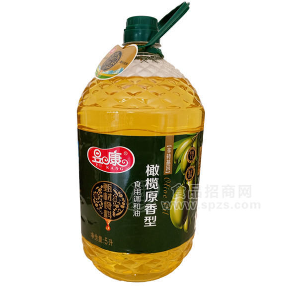 昱康 橄欖原香型食用調(diào)和油 5L