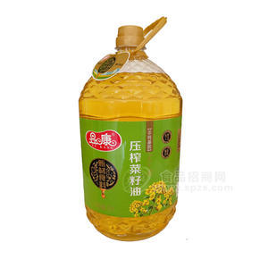 昱康   壓榨菜籽油 5L