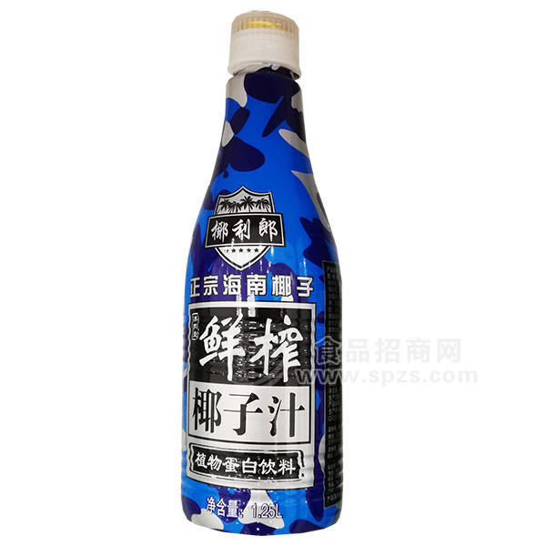 ·椰利郎 鲜榨椰子汁植物蛋白饮料1.25L 