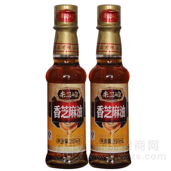 朱卫峰香芝麻油调和油150ml