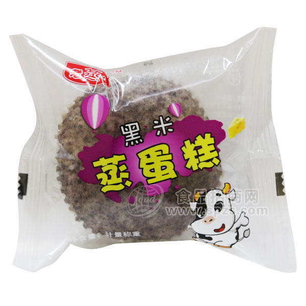 ·老蒸坊黑米蒸蛋糕 称重 