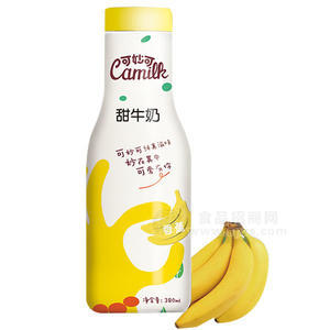 可妙可 香蕉味甜牛奶飲品380mL