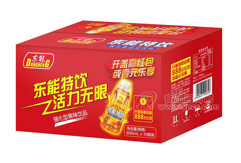 東能 強(qiáng)化型果味飲料600mLx15瓶