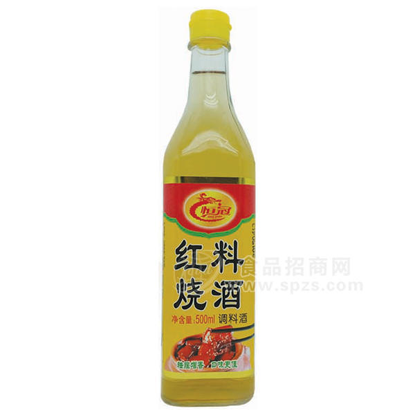 恒冠  紅料燒酒調(diào)味品500mL