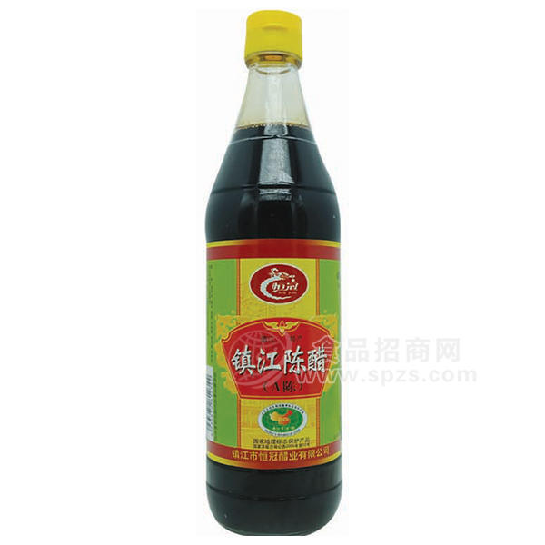 ·恒冠   A陈镇江 老陈醋 调味品500mL 