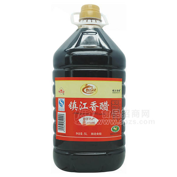 ·恒冠   镇江香醋 调味品5L 