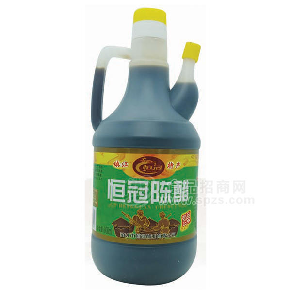 ·恒冠 镇江醋 陈醋调味品 800mL 