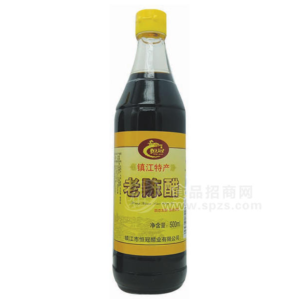 ·恒冠  老陈醋 调味品500mL 