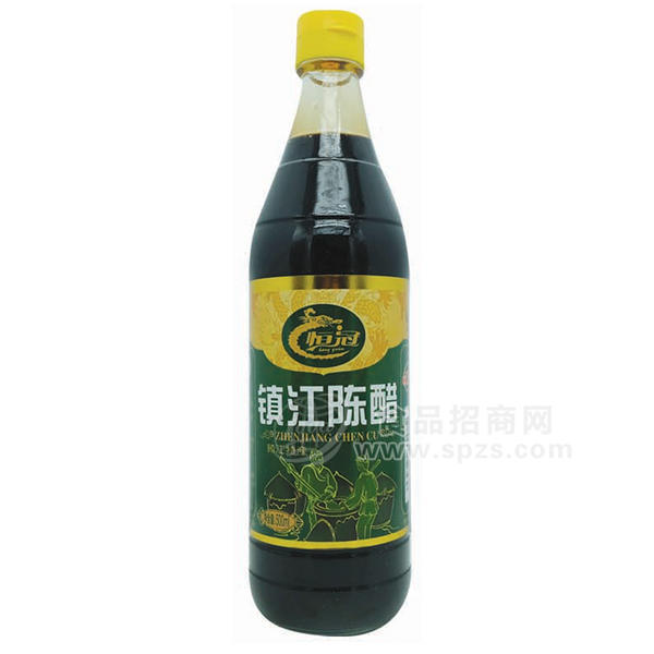 ·恒冠  镇江 陈醋  调味品 500mL 