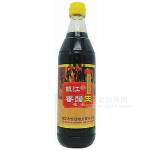 恒冠  精品  鎮(zhèn)江香醋 香醋 調(diào)味品500mL