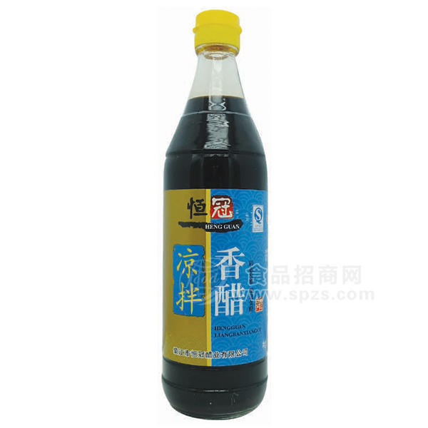 ·恒冠  凉拌香醋 调味品500mL 