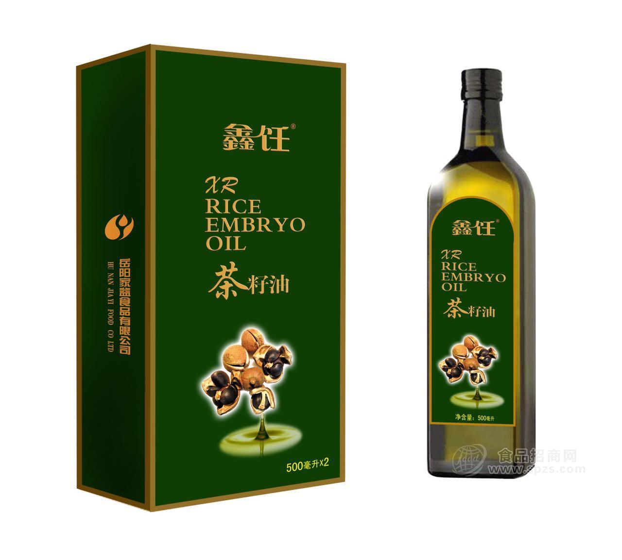 鑫飪茶籽油500ml×2 糧油