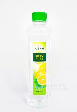 太行秘境青柠果味苏打水青柠味400ml