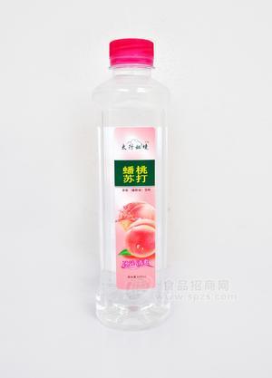 太行秘境蟠桃果味苏打水蟠桃味400ml