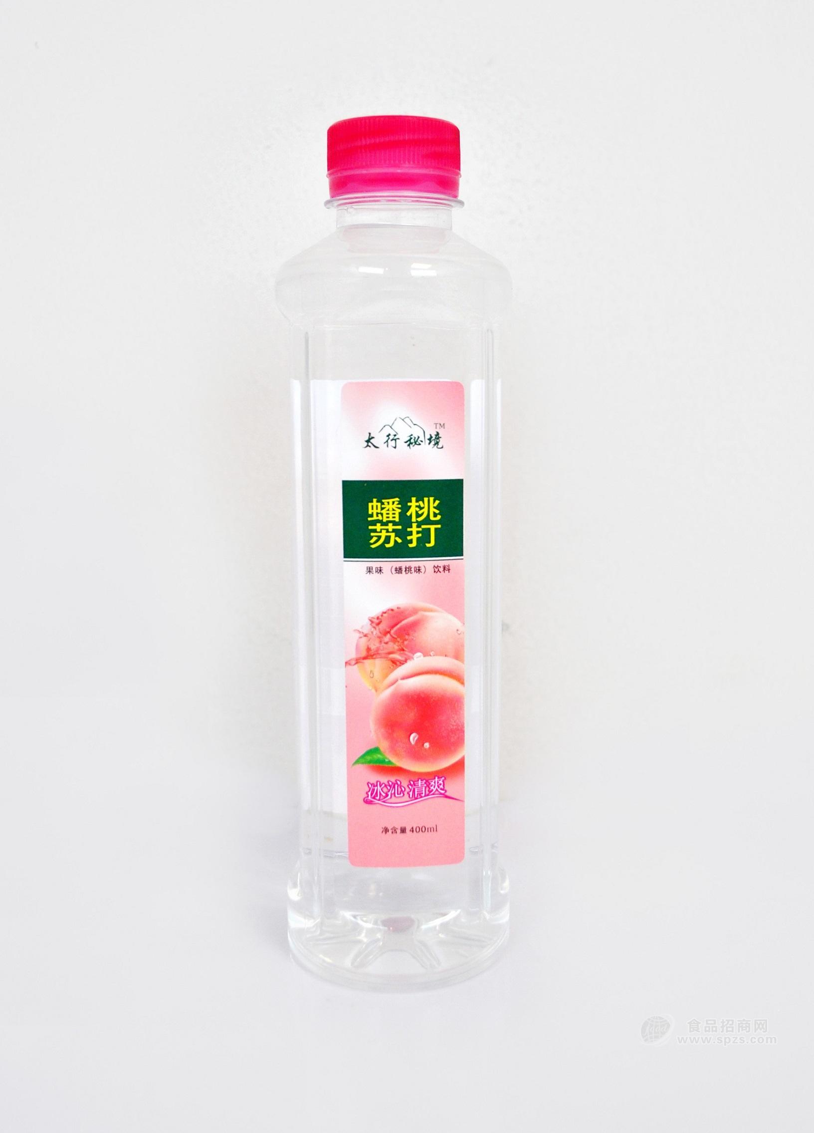 太行秘境蟠桃果味蘇打水蟠桃味400ml